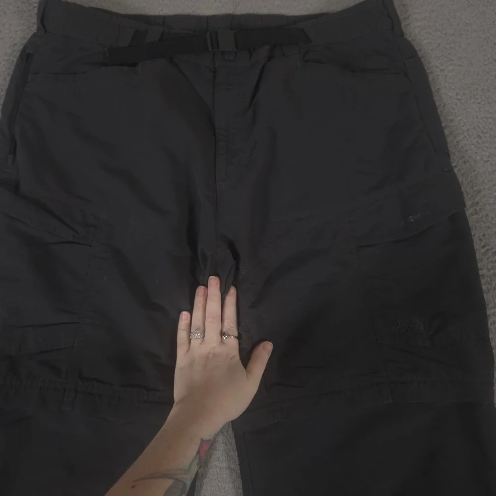The North Face Pants Mens XXL Charcoal Paramount Peak II Nylon Straight Cargo